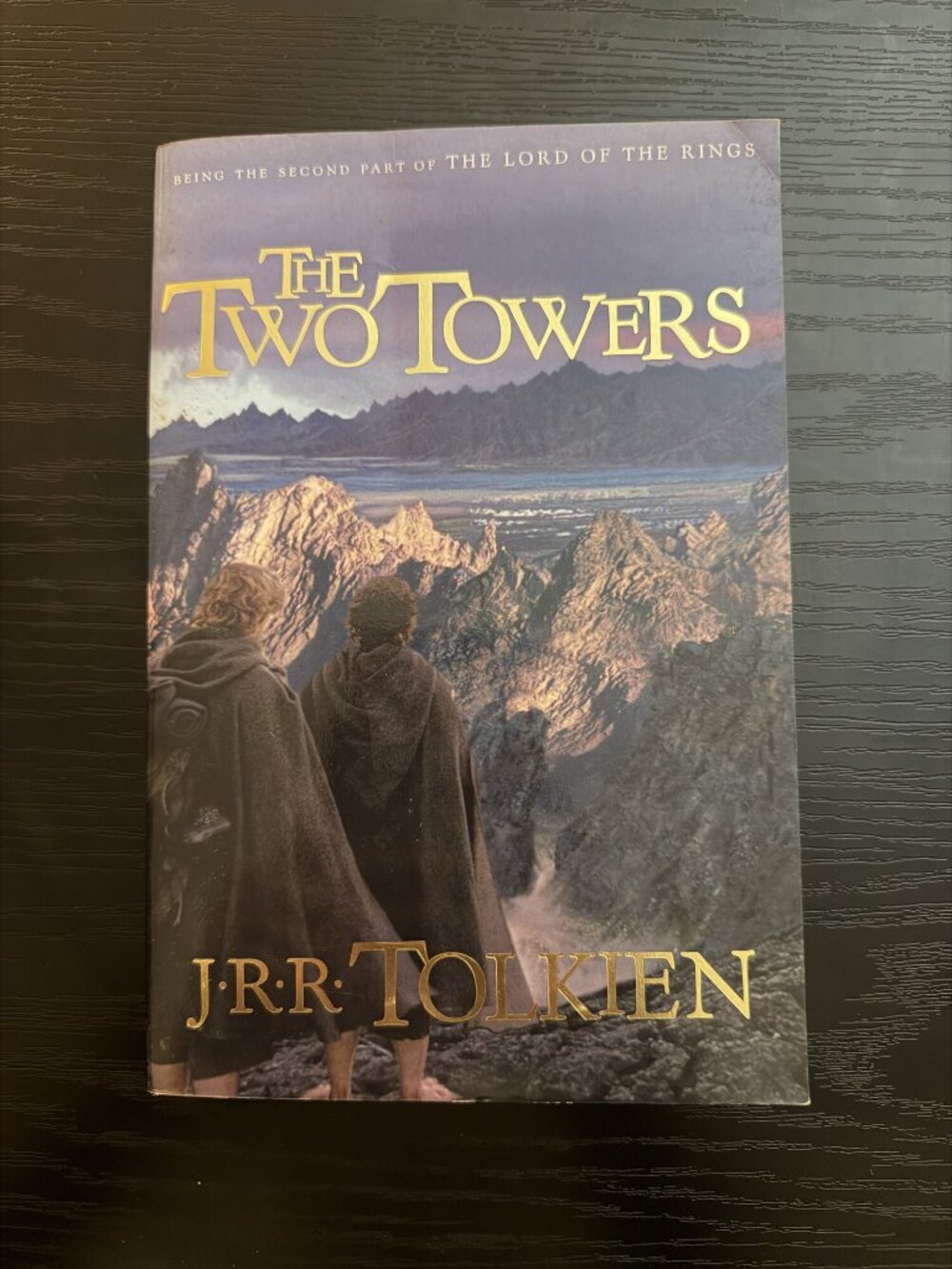 The Two Towers J.R.R. Tolkien Houghton Mifflin Movie Art Paperback